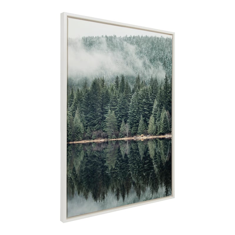 Kate and Laurel Sylvie Misty Forest Canvas by Emiko and Mark Franzen