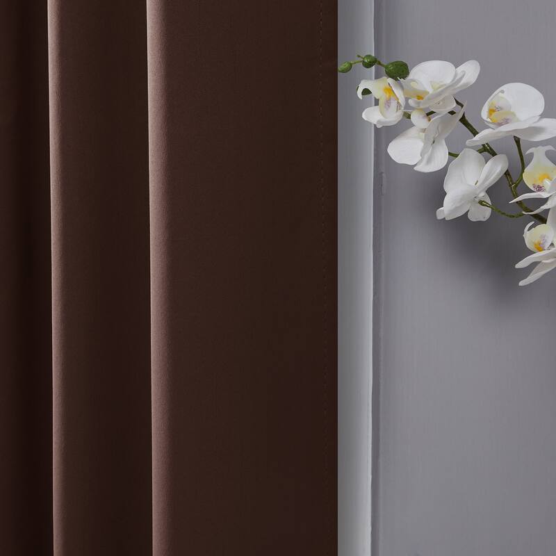 Deconovo Thermal Insulated Blackout 84-inch Curtain (2 Panel) - 52 x 84