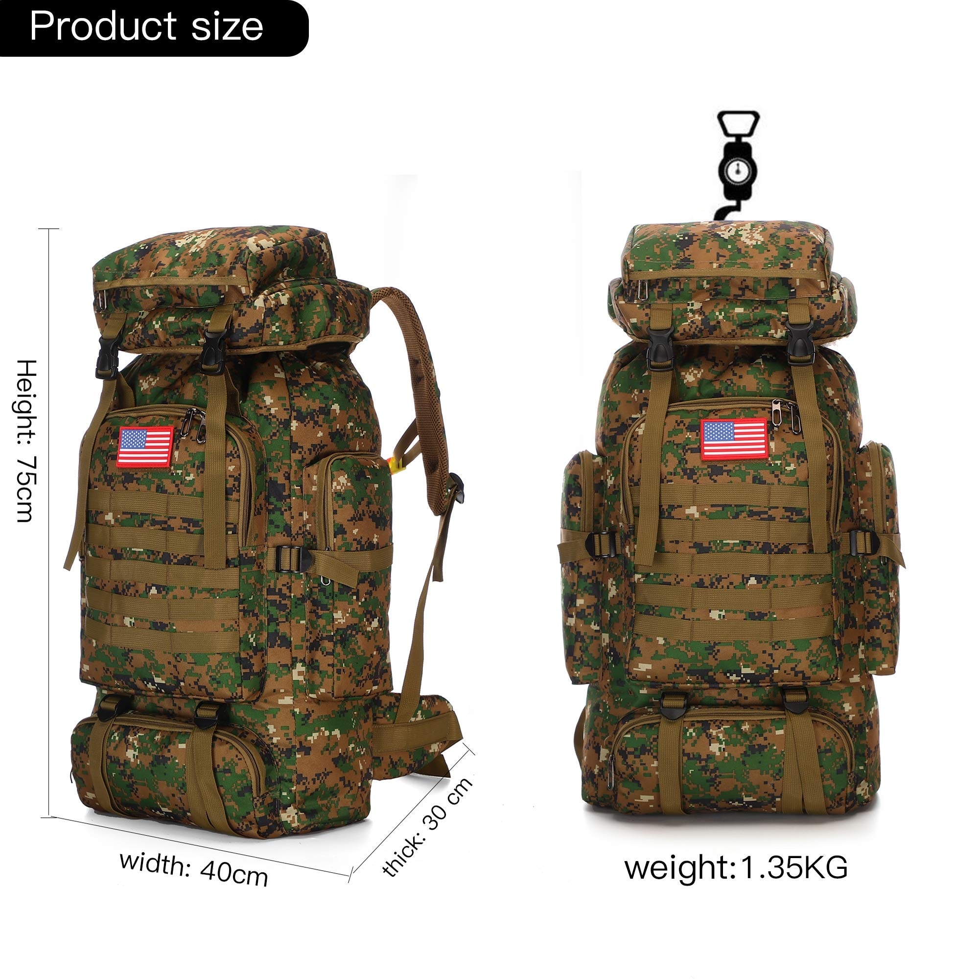 backpacks similar to jansport right pack Backpack - Durable Daypack with Padded 15