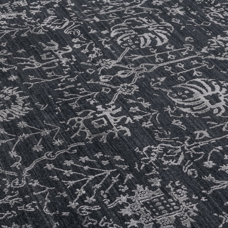 Ben Soleimani Abra New Zealand Wool and Viscose Hand-Knotted Rug