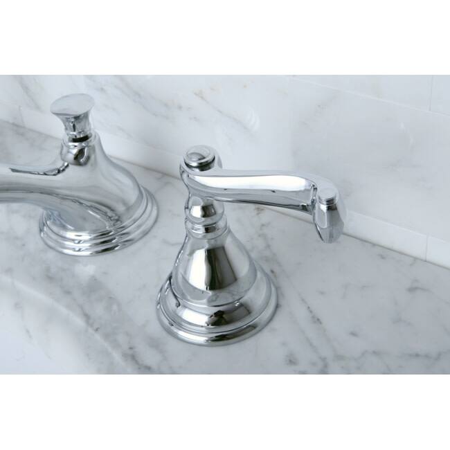Kingston Brass Royale Widespread Bathroom Faucet with Pop-Up Drain