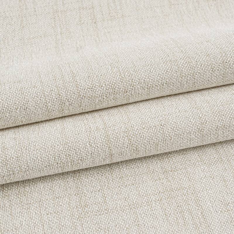 DriftAway Twist Tab Linen Textured Lined Blackout Solid Curtains 2 Panels