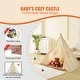 preview thumbnail 23 of 26, Kids Play Tent for Indoor and Outdoor, Yurt Tent for Boys and Girls
