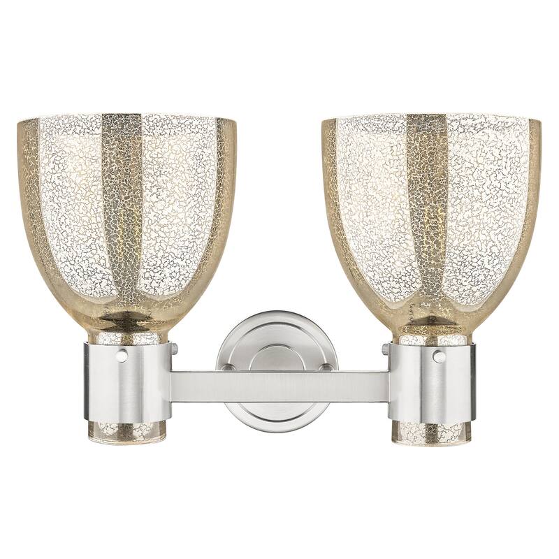 Innovations Lighting 464-2W-G464D-7ME Lawton Bell 2 Light 16" Wide