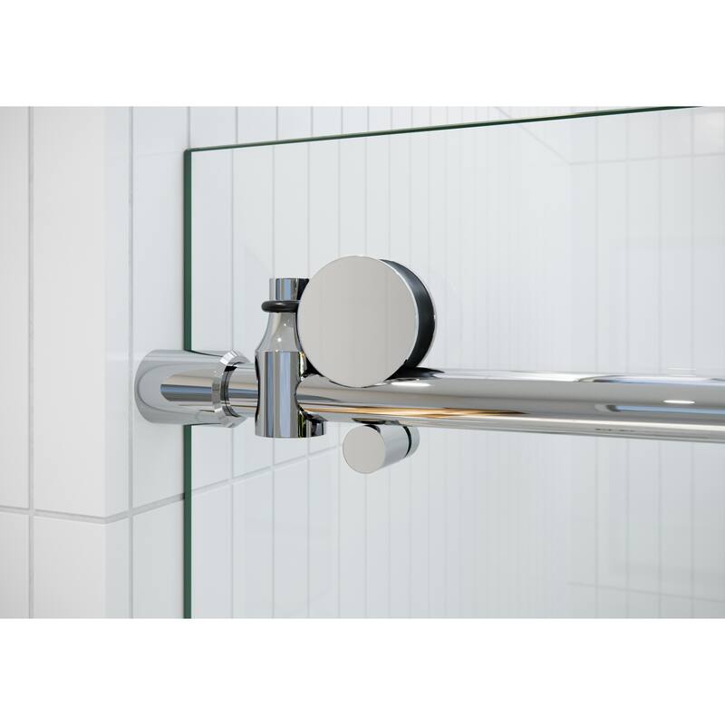 Glass Warehouse 48 in. - 52 in. x 78 in. Frameless Sliding Shower Door