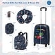 preview thumbnail 33 of 38, Costway 5 PCS Kids Luggage Set with Backpack Neck Pillow Luggage Tag - See Details