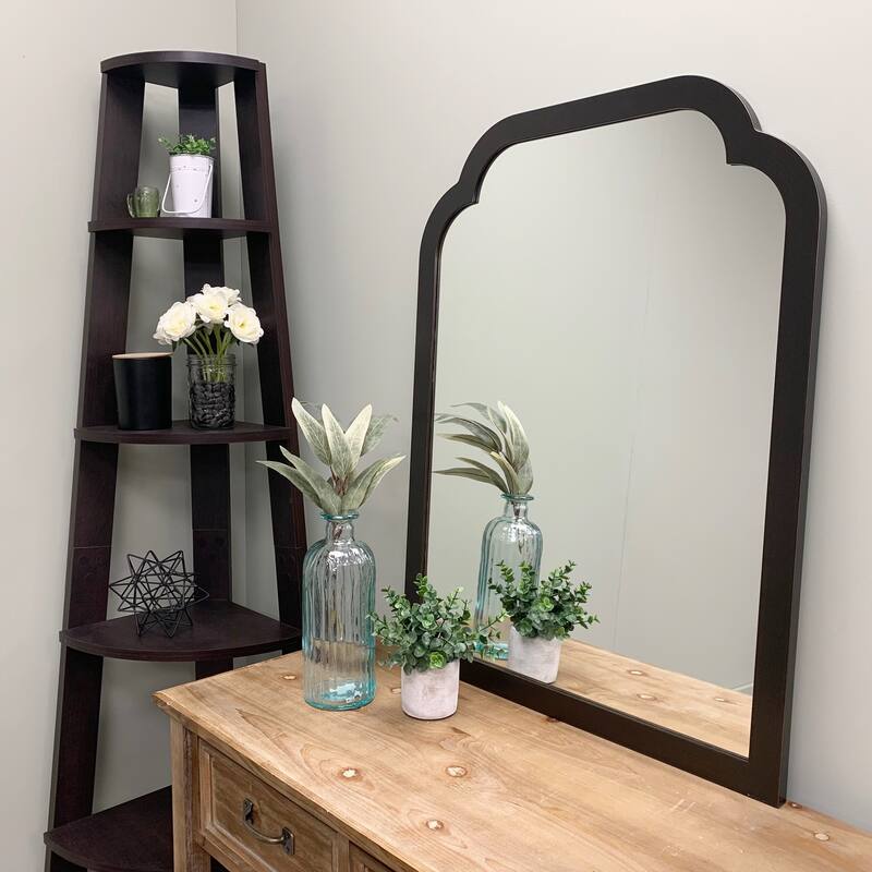 Tyler Framed Vanity Mirror - Clover Cathedral - 24.4x32.4