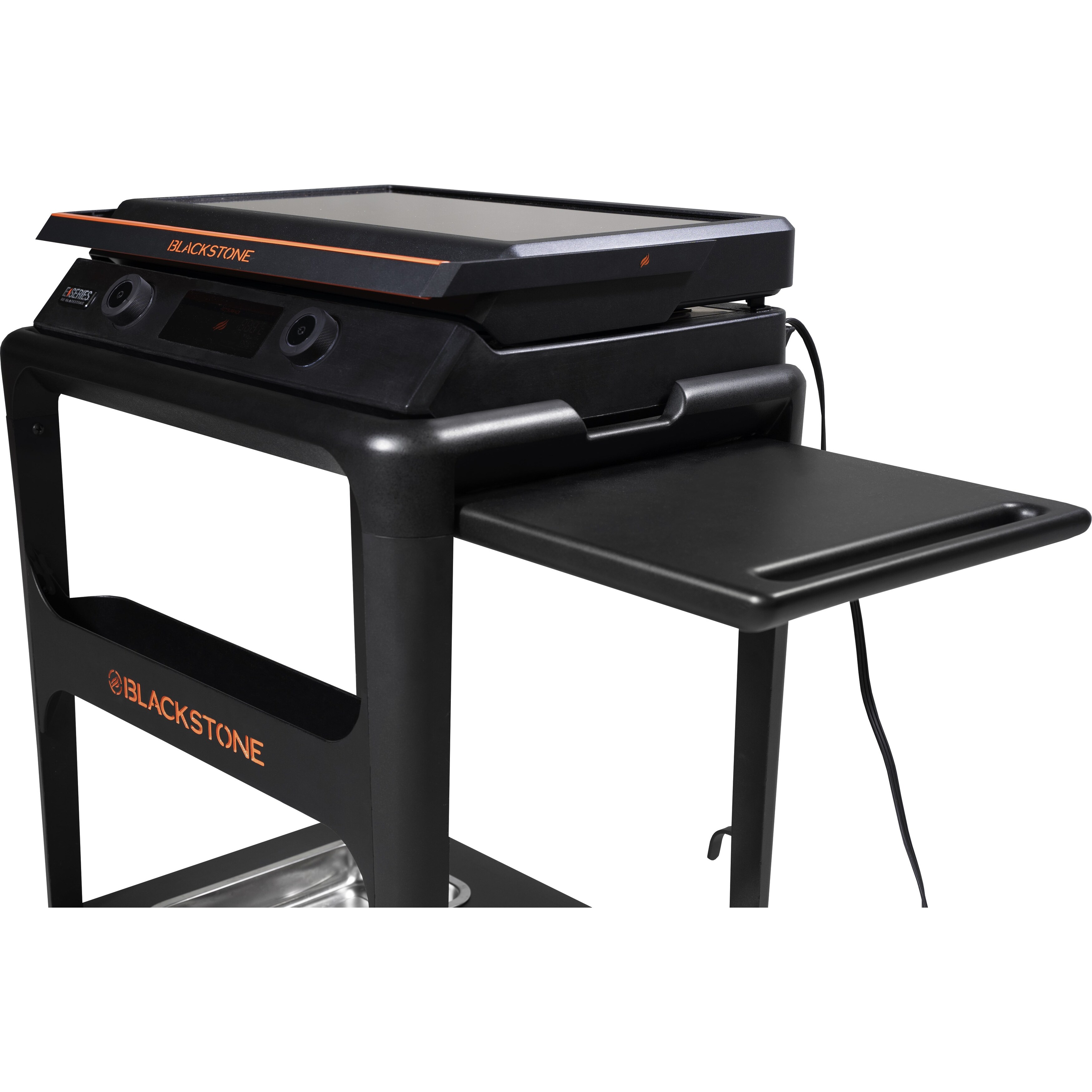 22 Electric Tabletop Griddle w/ Prep Cart Blackstone E-Series BBQ