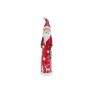 Christmas Led Magnesia Tall Red Santa Figurine - Bed Bath & Beyond ...
