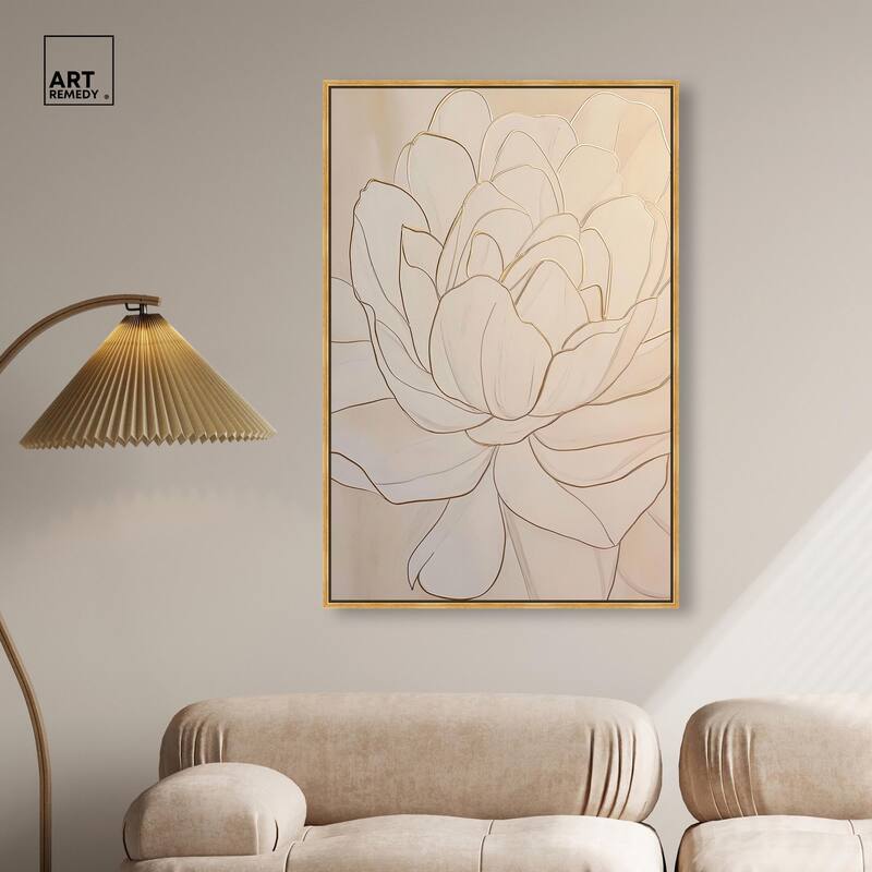 Sculpted Shards I Canvas by Art Remedy