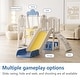 preview thumbnail 6 of 9, Toddler Slide,Kids Slide for Toddlers Age 1-4,5 in 1 Baby Slide Outdoor Indoor Playground with Climbing,Strong swing