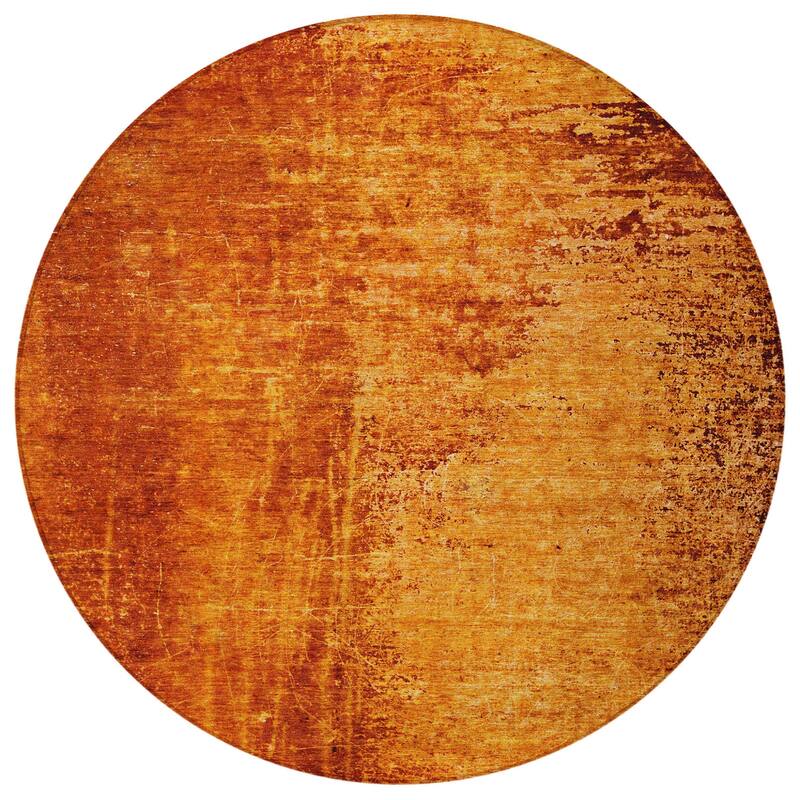Almilo Artistic Abstract Weather Resistant Blended Style Outdoor Rug