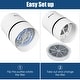 preview thumbnail 7 of 10, Costway Air Purifier Mini Ionic HEPA W/2pcs 3-in-1 Composite HEPA