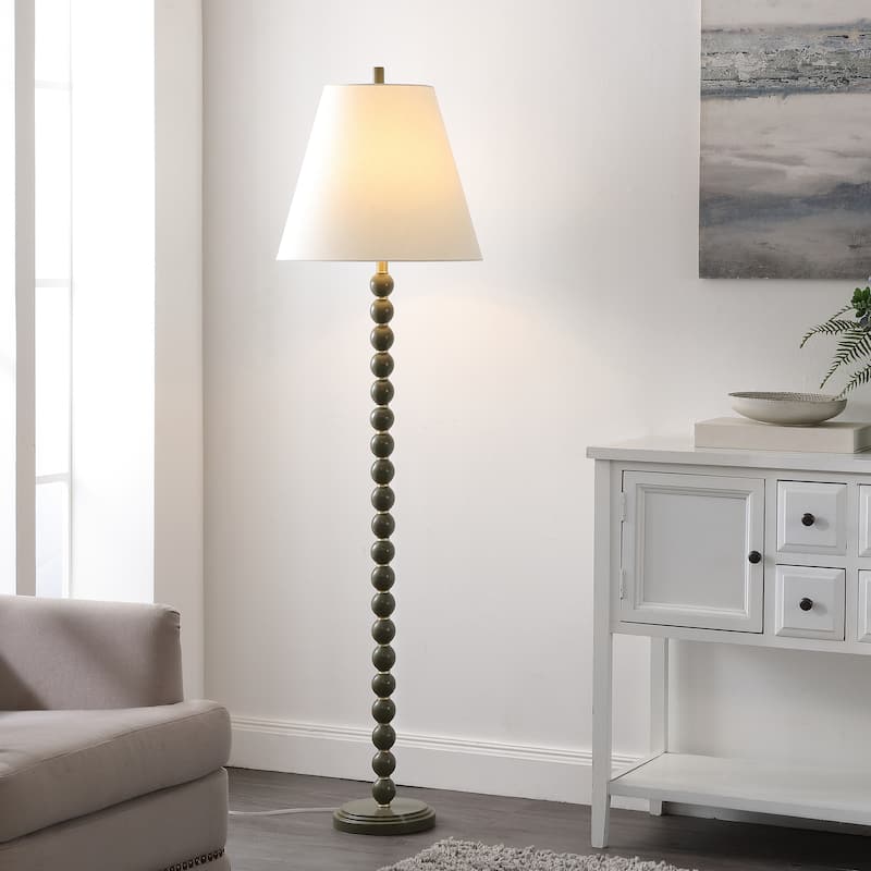 SAFAVIEH Lighting Callie 66-Inch Resin Floor Lamp - 18"W x 18"D x 66"H