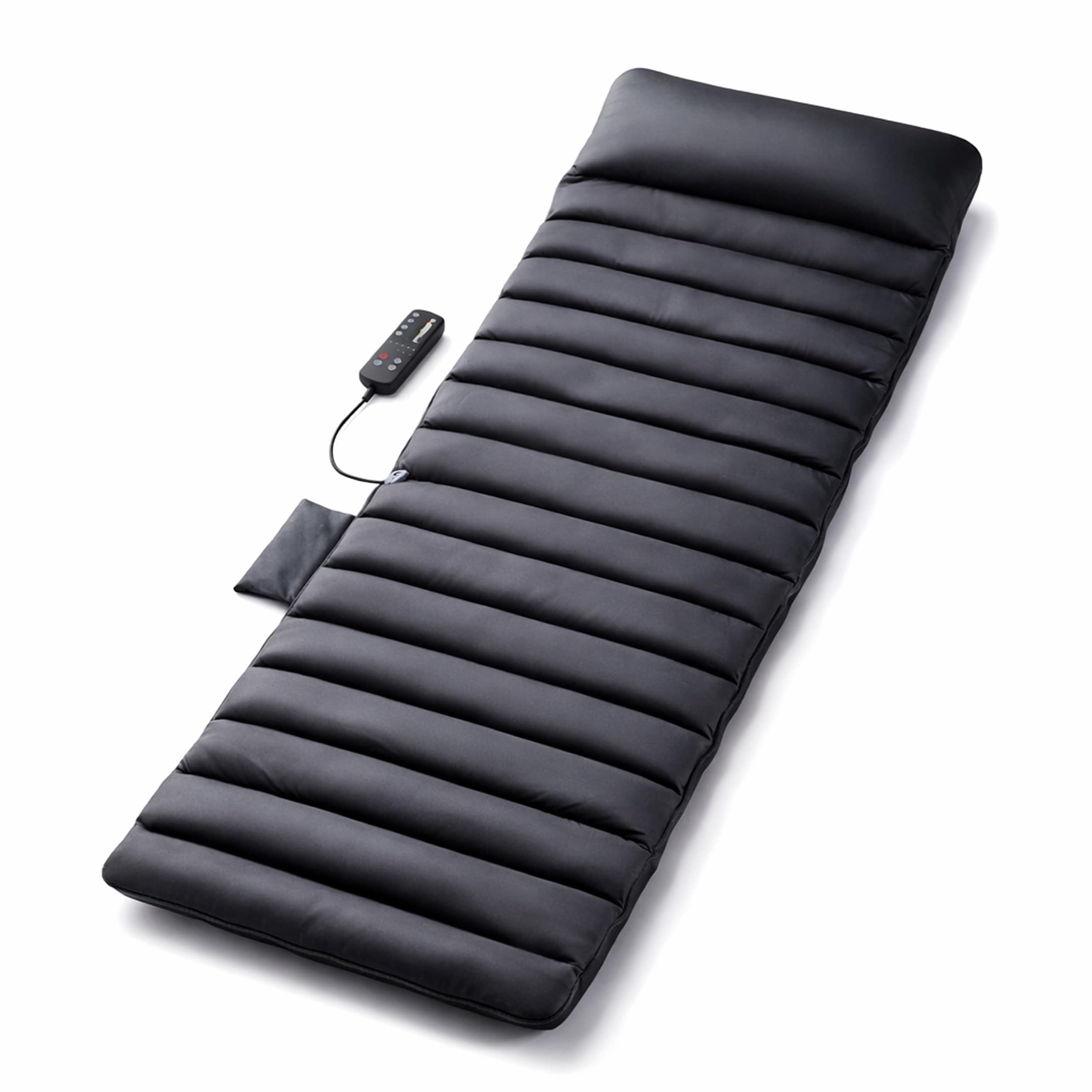 Carepeutic Targeted Zone Deluxe Full Body Vibration Massage Mat with Heat and Pillow