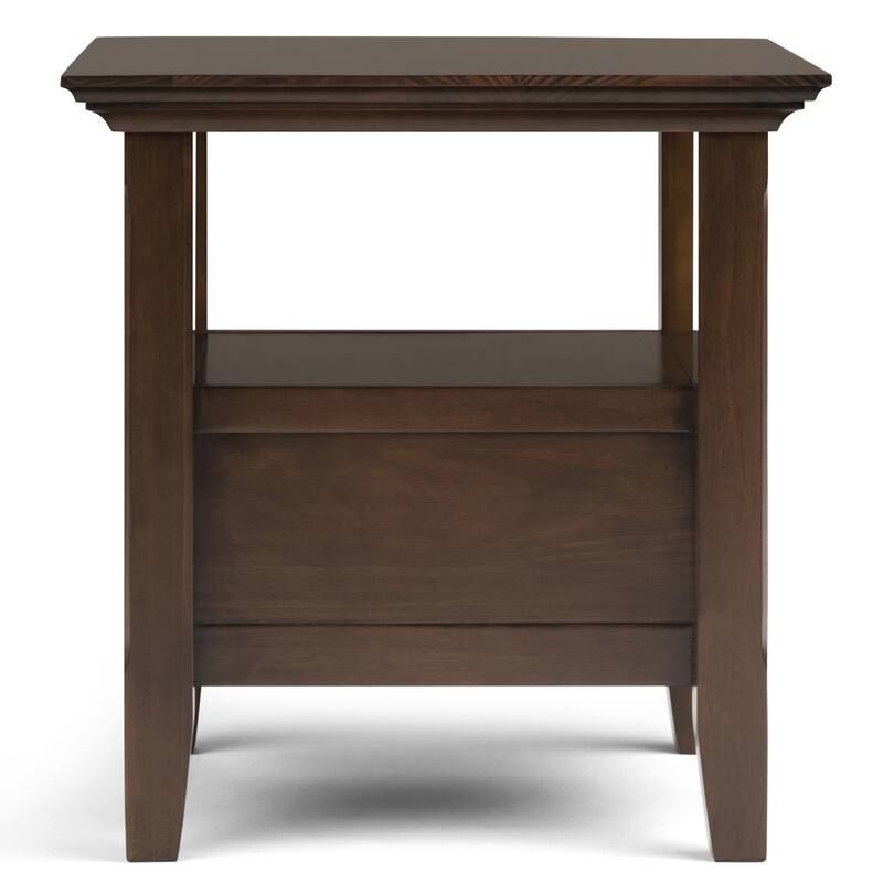 WYNDENHALL Halifax Solid Wood 19-inch Square End Table - 19 inch wide