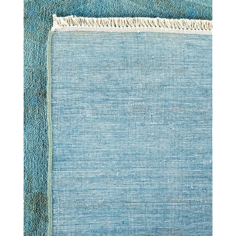 Vibrance, One-of-a-Kind Hand-Knotted Area Rug - Gray, 12' 0" x 15' 2" - 12' 0" x 15' 2"