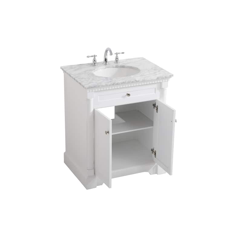 Petal 24 - 30 Inch Single Bathroom Vanity