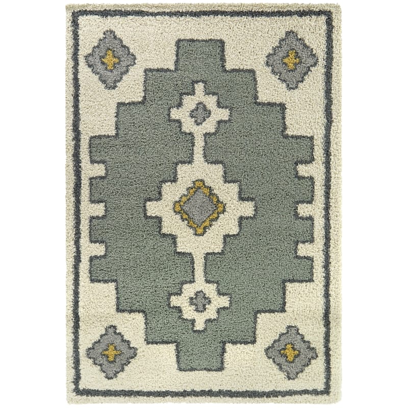 Holanda Southwestern Shag Area Rug