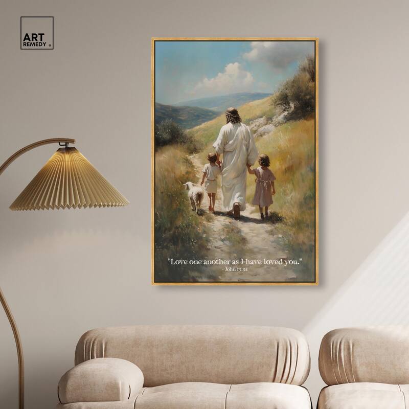 As I Have Loved You Canvas by Art Remedy