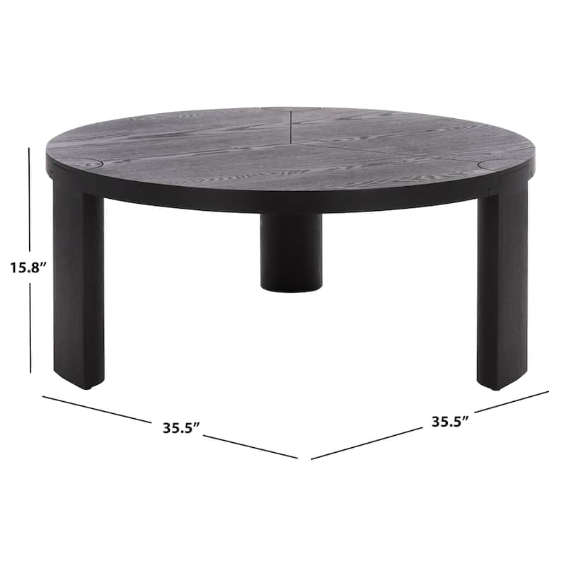 SAFAVIEH Home Gaby Round Coffee Table - 36"W x 36"D x 16"H