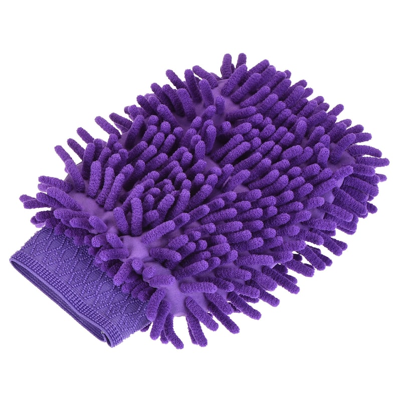 Microfiber Soft Chenille Wash Mitten Dusting Glove for House Cleaning