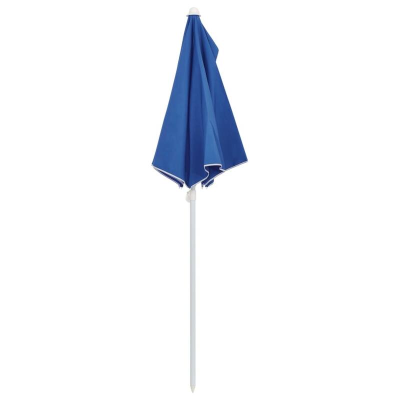 70.9"x35.4" Garden Half Parasol with Pole 8 Colors
