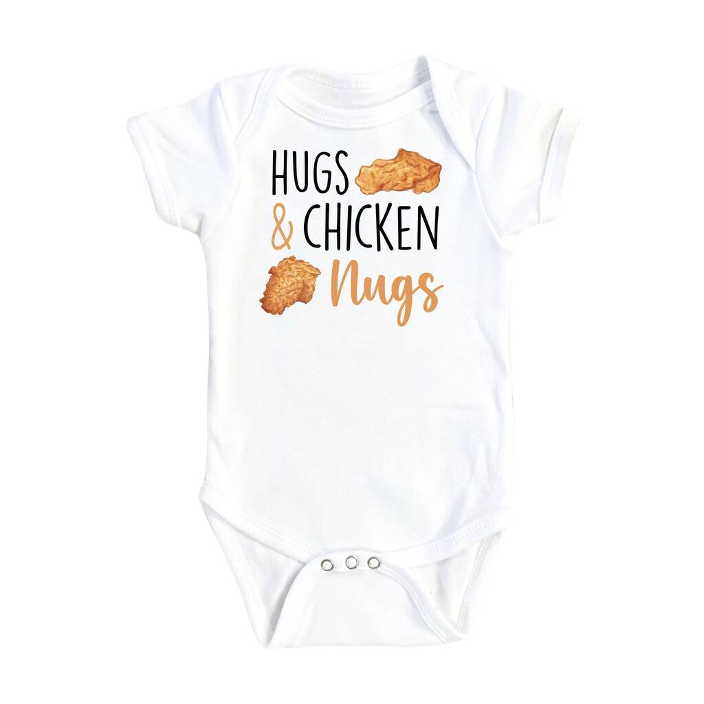 Chicken Nugs - Baby Boy Girl Clothes Infant Bodysuit Funny Cute Newborn