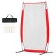 preview thumbnail 4 of 10, 7 x 4 Feet Portable Baseball and Softball Body Protector Safety Screen with Carry Bag