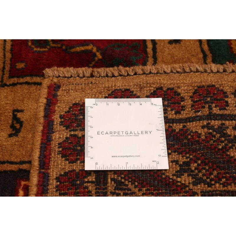 ECARPETGALLERY Hand-knotted Teimani Brown Wool Rug - 6'4 x 9'1