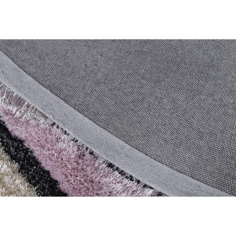 Mateos Shag Contemporary Designed Area Rug
