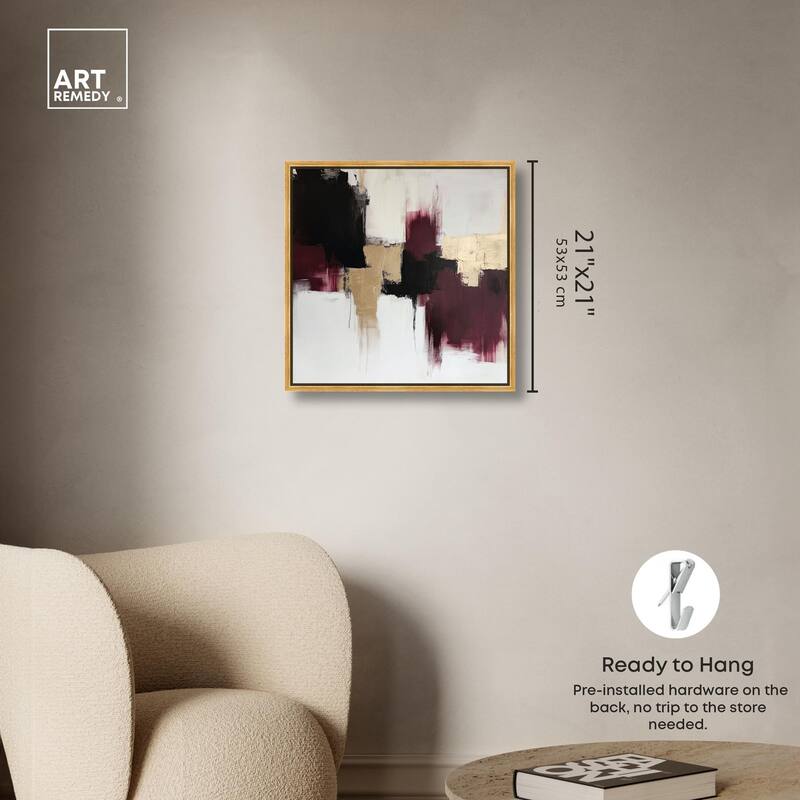 Golden Dusk III Canvas by Art Remedy