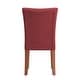 preview thumbnail 12 of 37, iNSPIRE Q Bold Parson Classic Upholstered Dining Chair (Set of 2) - Dining Chair