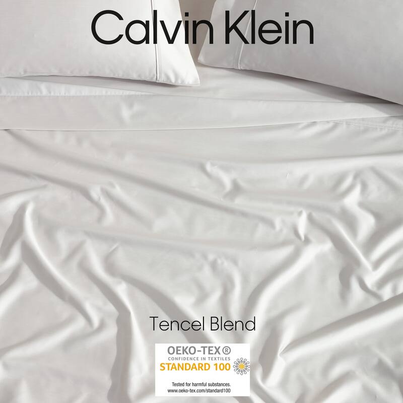 Calvin Klein Rekoop Solid Wellness Sheet Set