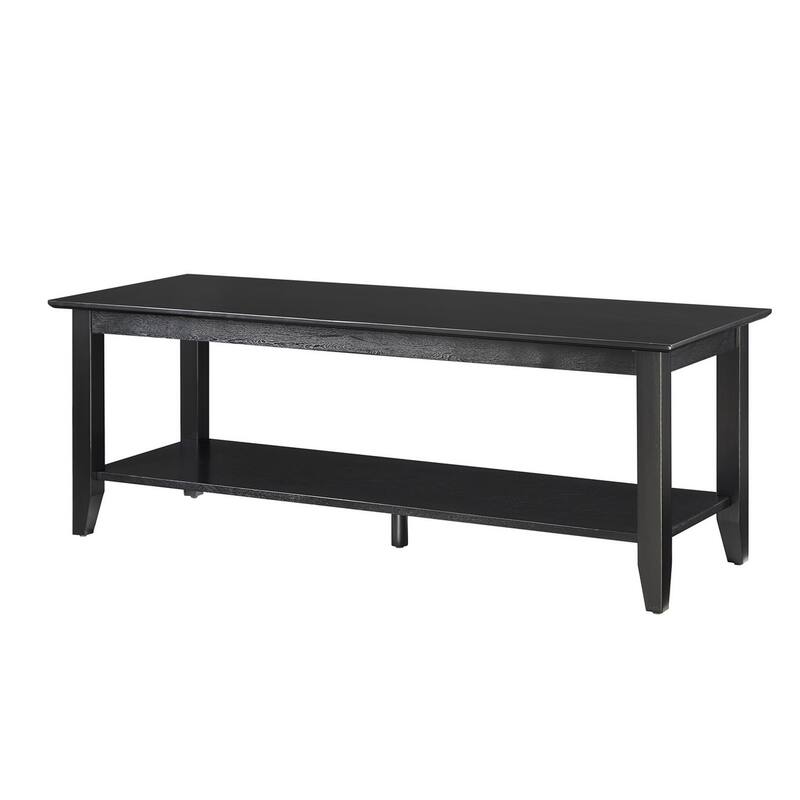Convenience Concepts American Heritage Coffee Table with Shelf
