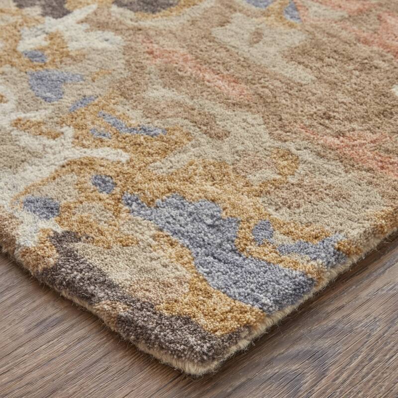 Sofa Abstract Stain Resistant Area Rug By HomeRoots - 2' x 3'