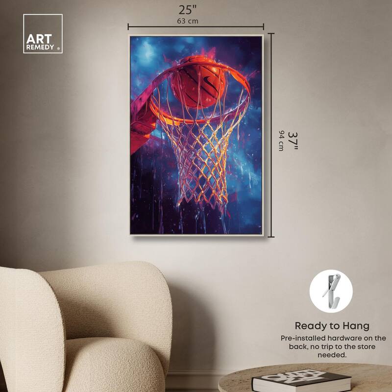 Through the Hoop Canvas by Art Remedy
