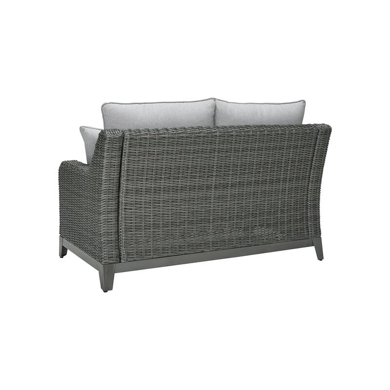 Signature Design by Ashley Elite Park Outdoor Loveseat - 57"W x 36"D x 33"H