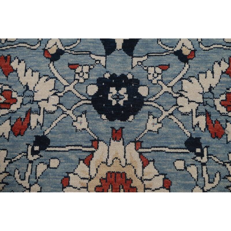 Floral Ziegler Sultanabad Turkish Oriental Area Rug Wool Hand-knotted - 9'9" x 13'0"