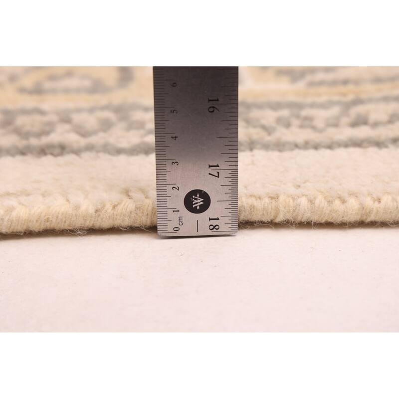 ECARPETGALLERY Hand-knotted Royal Oushak Cream Wool Rug - 8'2 x 10'3