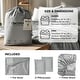 preview thumbnail 22 of 38, Deconovo Bamboo Fiber Satin Bedding Collection Duvet Cover (1 Piece) or Sheet Set (4 Piece)