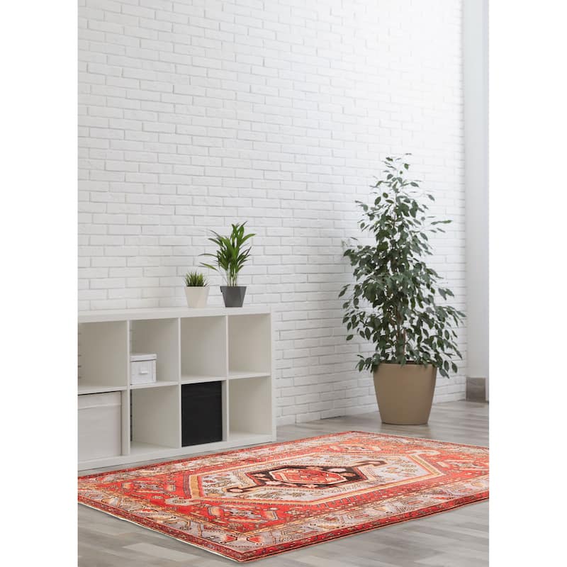 ECARPETGALLERY Hand-knotted Andelz Grey Wool Rug - 4'10 x 7'3