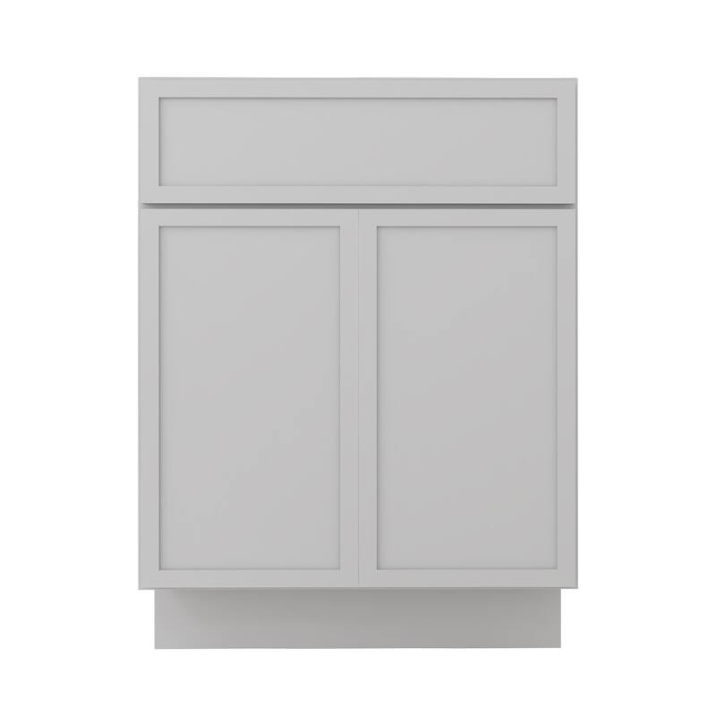 Vanity Art 24" Freestanding Single Base Storage Cabinet with Soft Close Doors