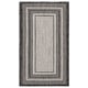 preview thumbnail 105 of 140, SAFAVIEH Courtyard Vickie Indoor/ Outdoor Waterproof Patio Backyard Rug 2' x 3'7" - Light Grey/Black