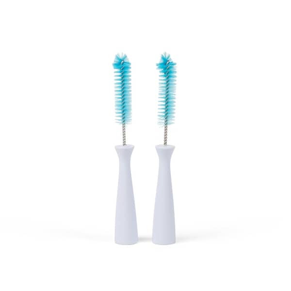slide 2 of 5, Twist Nipple Brushes - 2 pack - Blue Blue