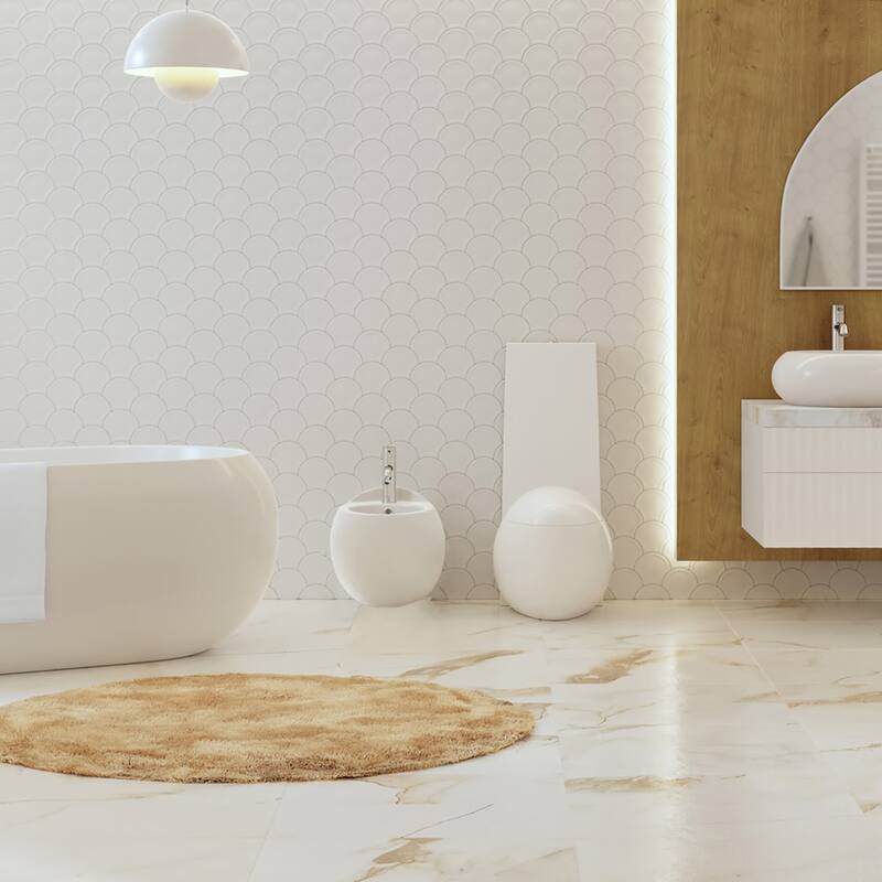 Nantes Wall-Hung Bidet - 25.93" x 18.45" 17.27"