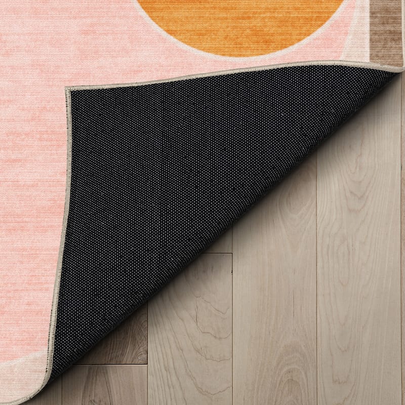 Well Woven Apollo Essence Modern Geometric Flat Pile Area Rug