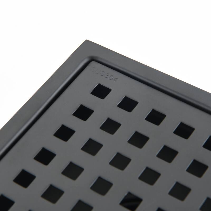Topcraft 6-Inch Stainless Steel Square Floor Drain