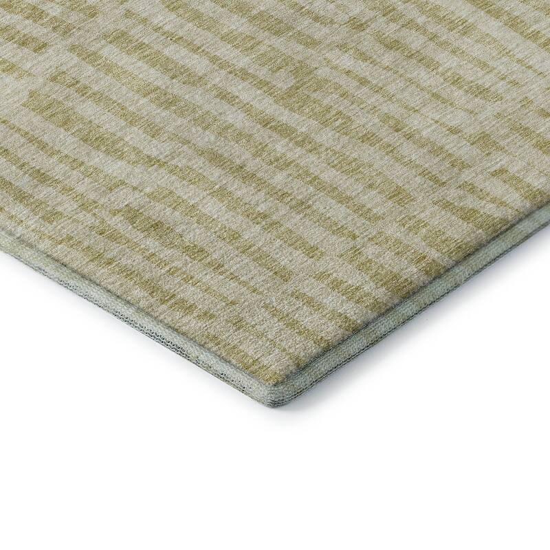 Premium Washable Super Soft Stripe Geo Mayfield Rug