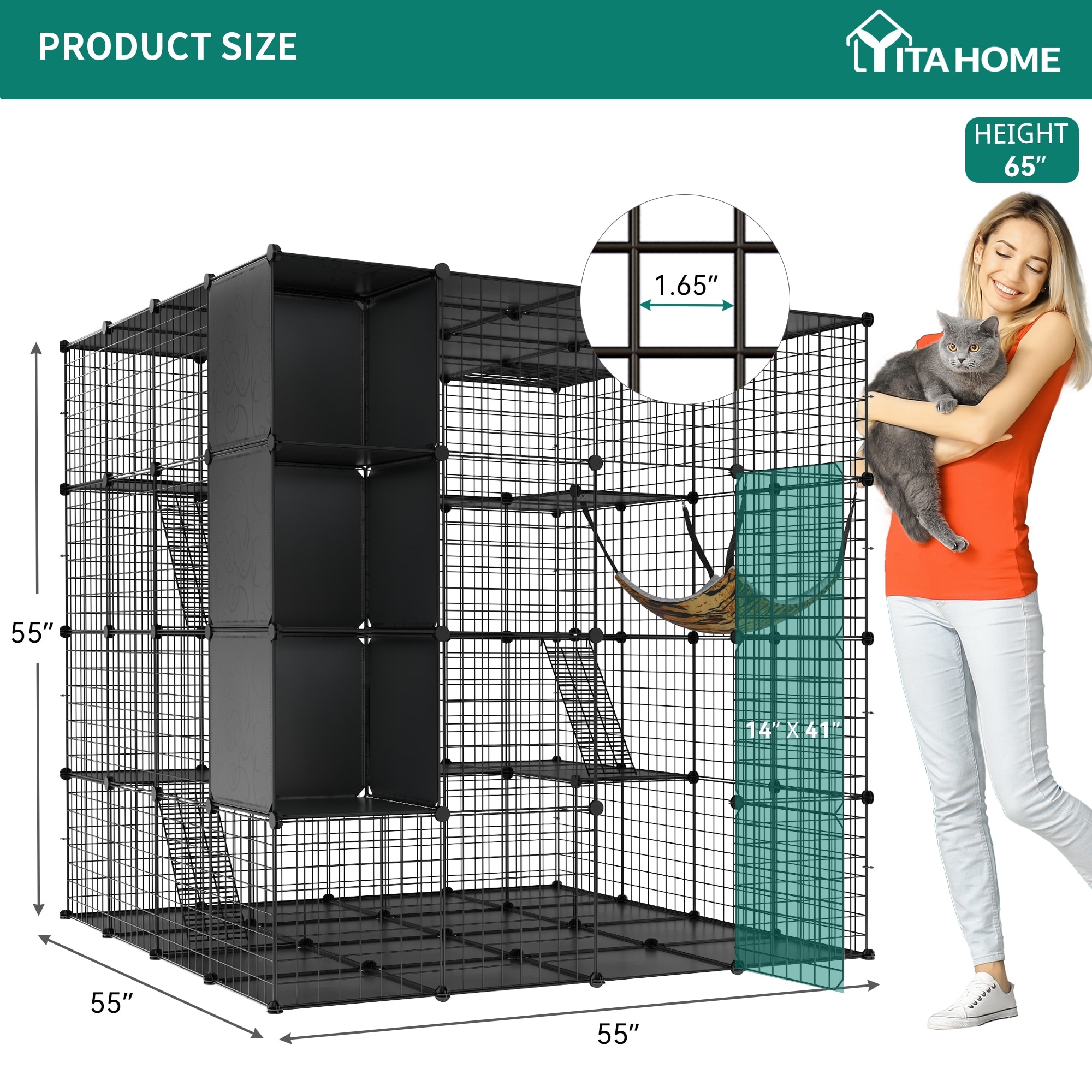 Kittens cage indoor top